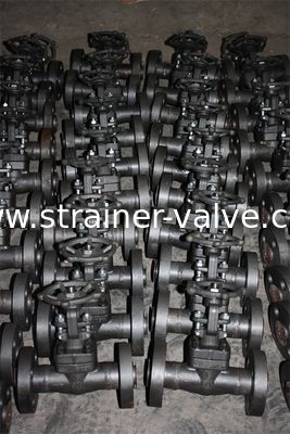 Flanged Forged Steel Valves, Small Size Industrial Forged Gate Valve, Globe Valve, Check Valve