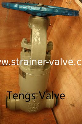 API Pressure Seal BONNET BW Ends Cast Steel WC6 Manual Gate Valve