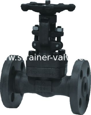 A105 Flanged RF Gate Valve,  Forged Carbon Steel Api Manual Handwheel Gate Valves