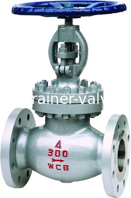 API Industrial Cast Steel Flanged Ends Handwheel Globe Valve ANSI Class 150LBS