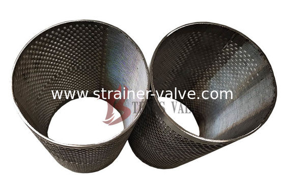 Y Strainer Basket Stainless Steel Screen SS316L Suitable for Strainer and Filter Spare Parts