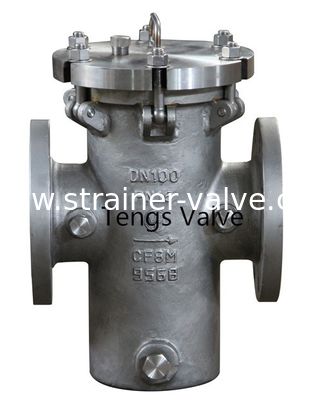 Eche los tamices ensanchados industriales inoxidables/los filtros del cubo del tamiz A351 CF8M CF8 del cubo del acero