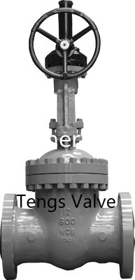 El acero de molde del API ensanchó la válvula de puerta flexible de cuña de los extremos 150lbs-900lbs para la industria del petróleo y gas